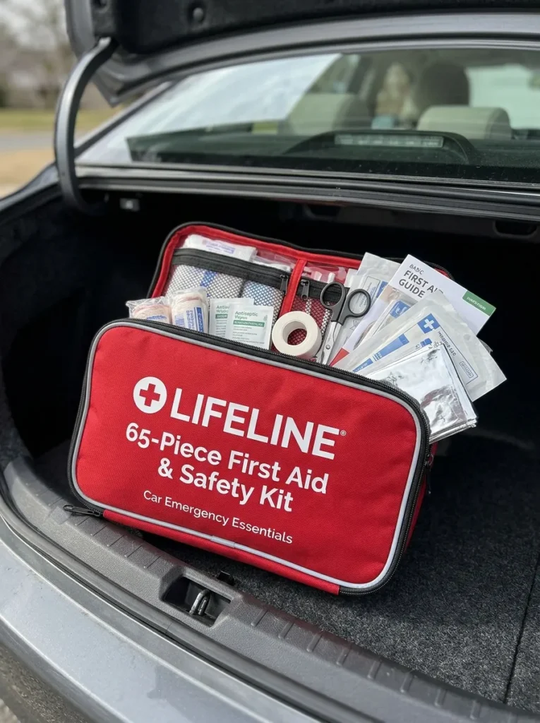 Lifeline 65 Piece First Aid Safety Kit