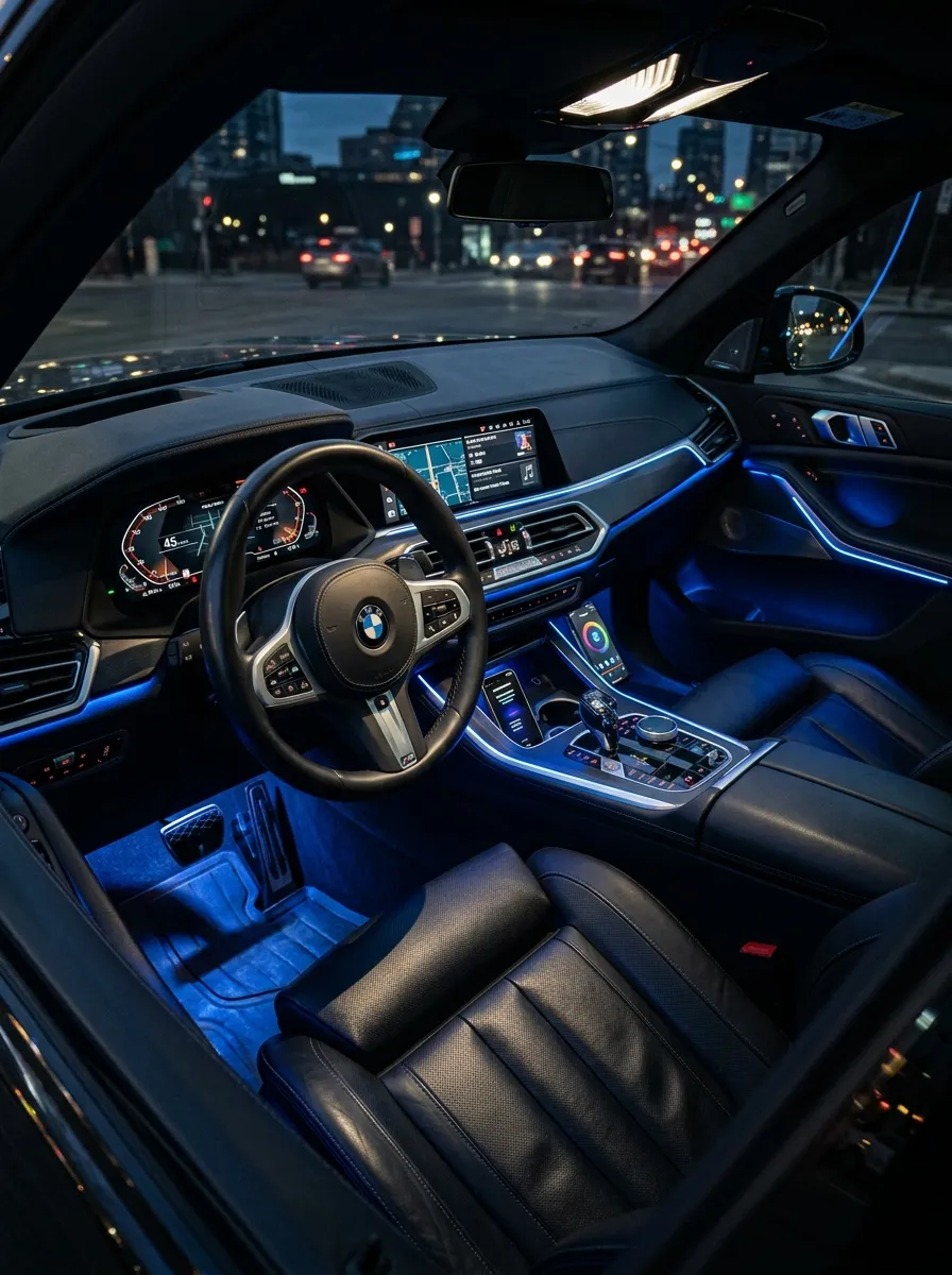 Lumitronix X5 Interior Kit Car Interior Lights Kit