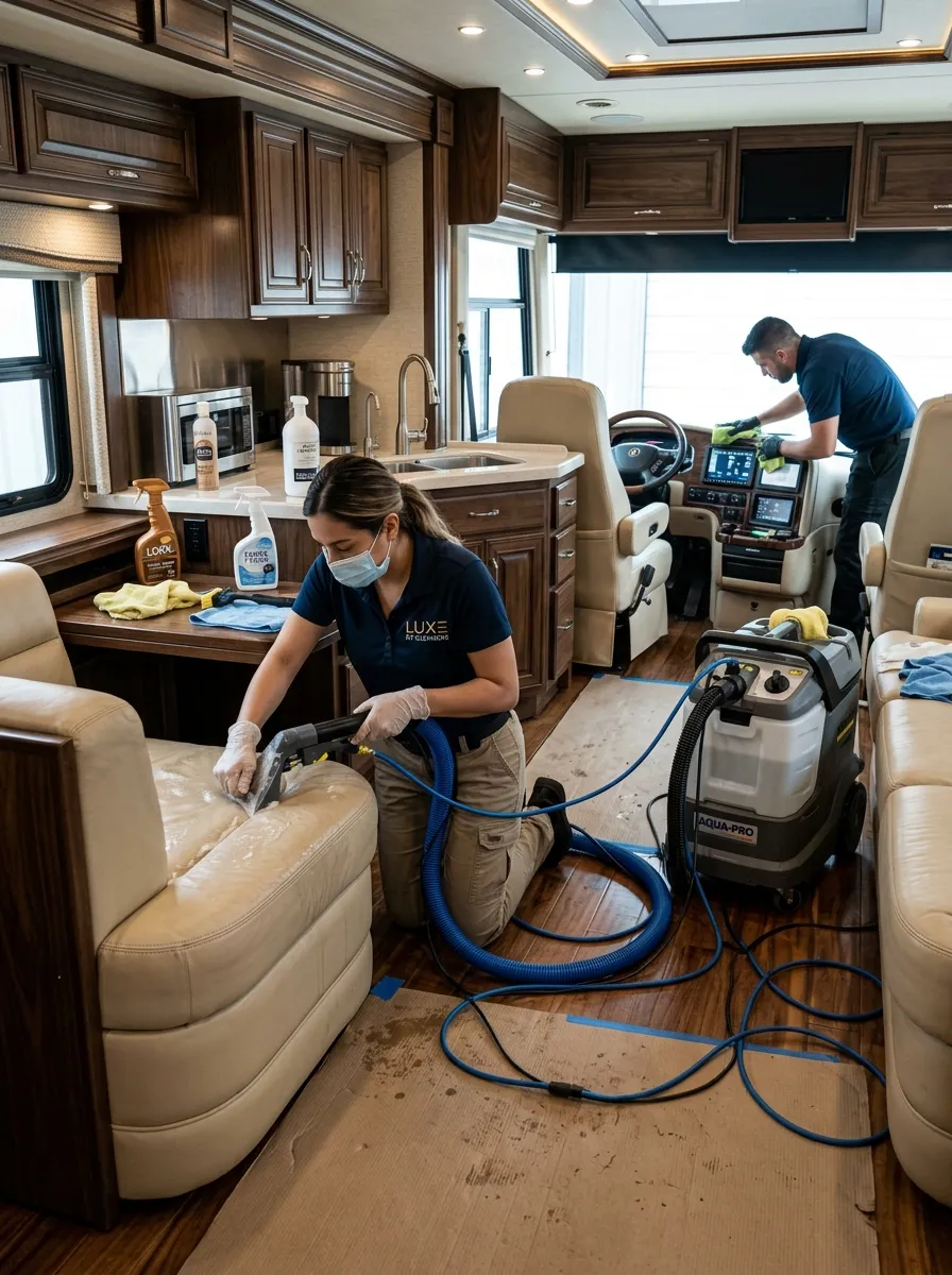 Luxury Rv Camper Interior Cleaning Car Interior Cleaning Near Me