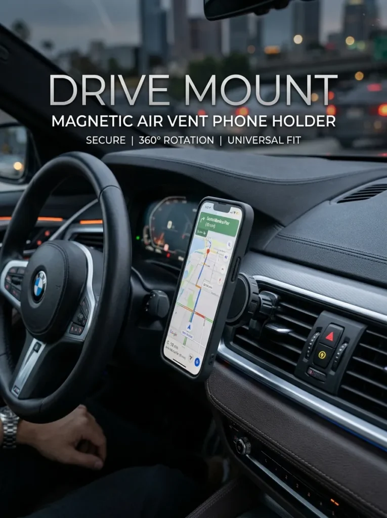 Magnetic Air Vent Phone Holder