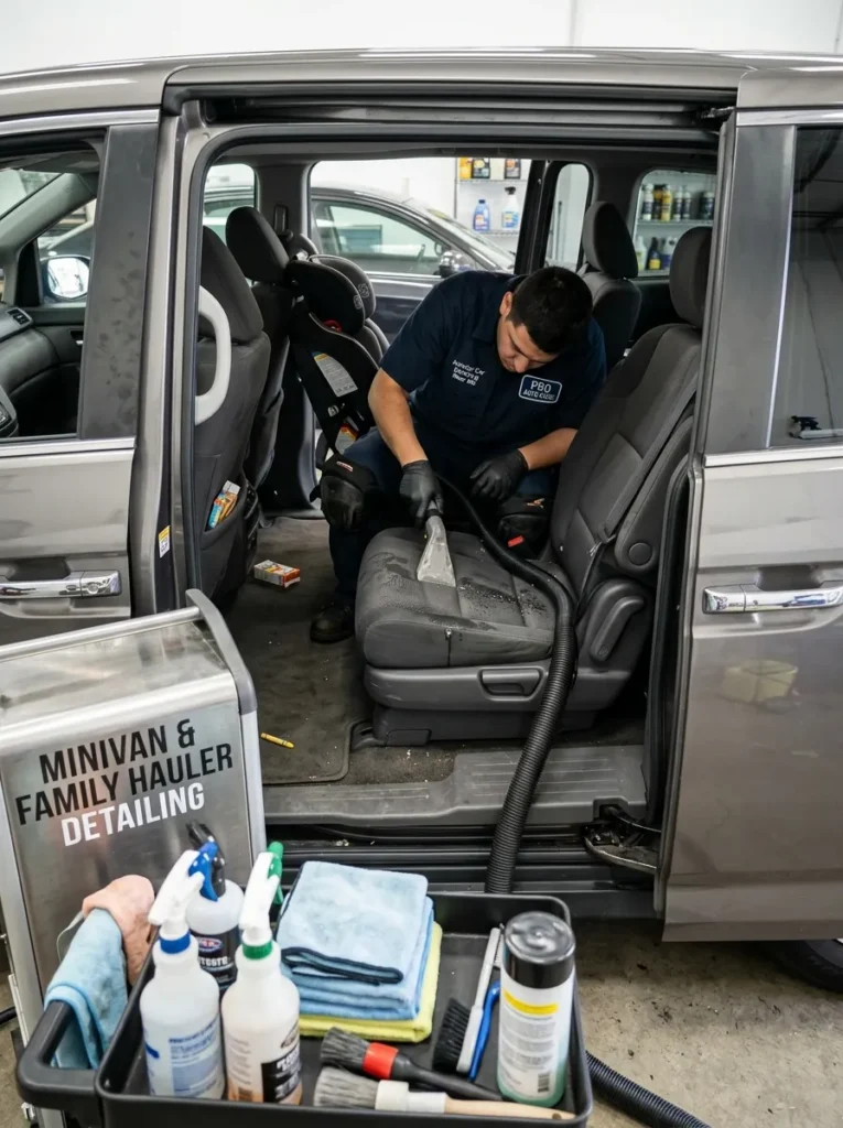 Minivan Family Hauler Detailing