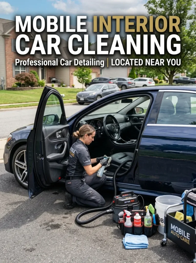Mobile Interior Car Cleaning Mobile Interior Car Cleaning
