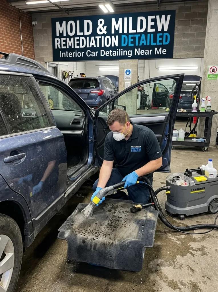 Mold Mildew Remediation Detailing
