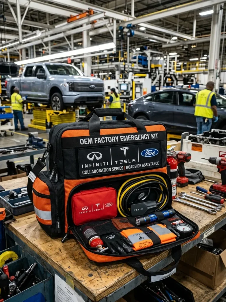 Oem Factory Emergency Kit Infiniti With Tesla With Ford