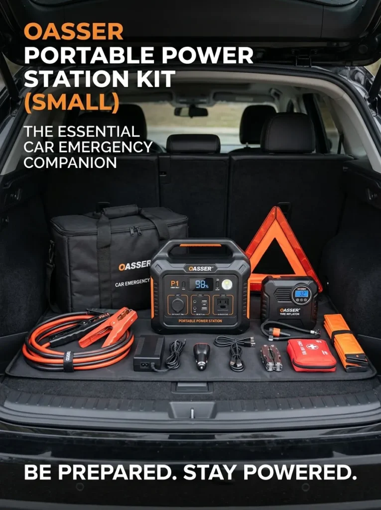 Oasser Portable Power Station Kit Small