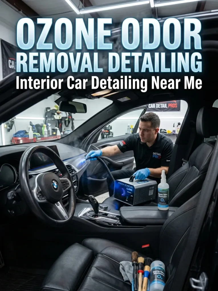 Ozone Odor Removal Detailing