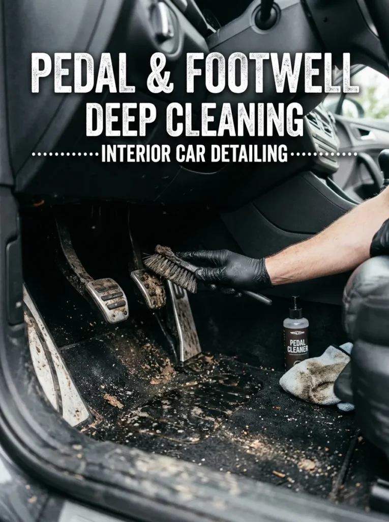 Pedal Footwell Deep Cleaningpedal Footwell Deep Cleaning
