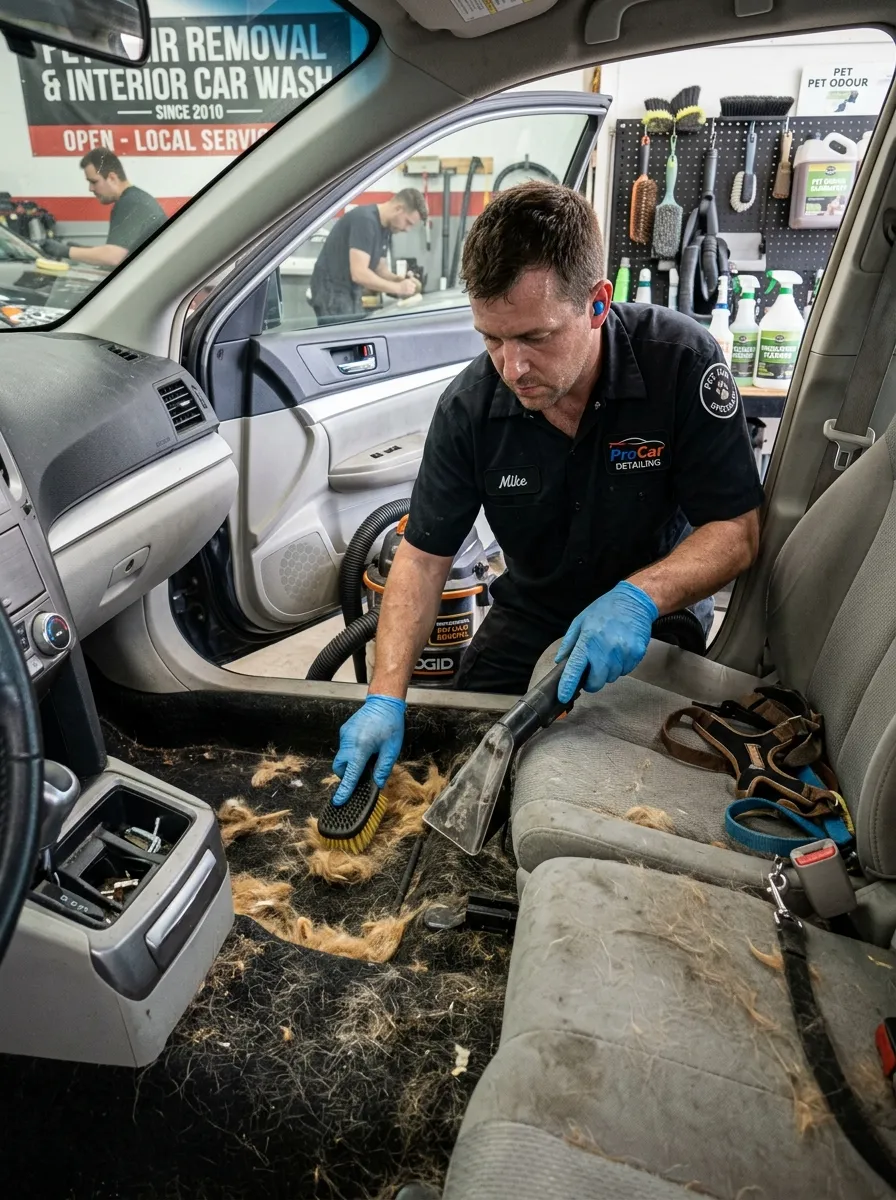 Pet Hair Removal Service Interior Car Wash Near Me