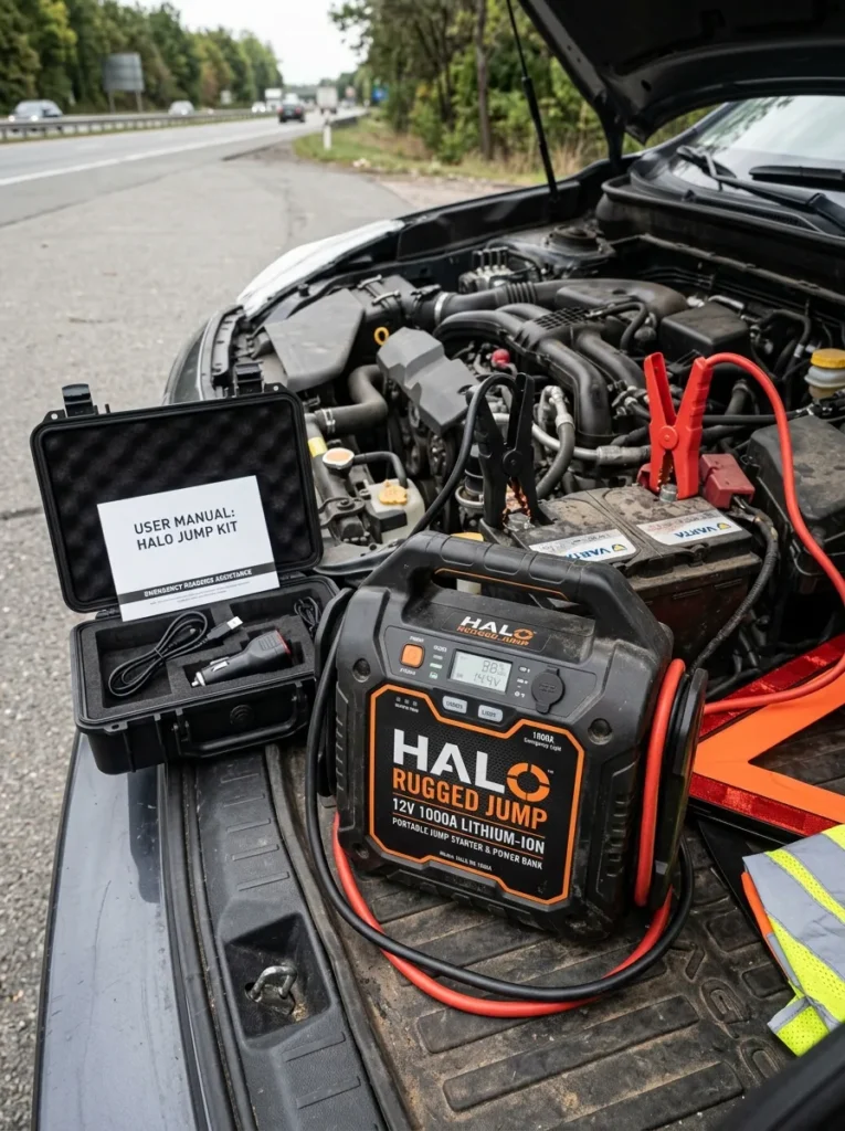 Portable Jump Starter Lithium Ion