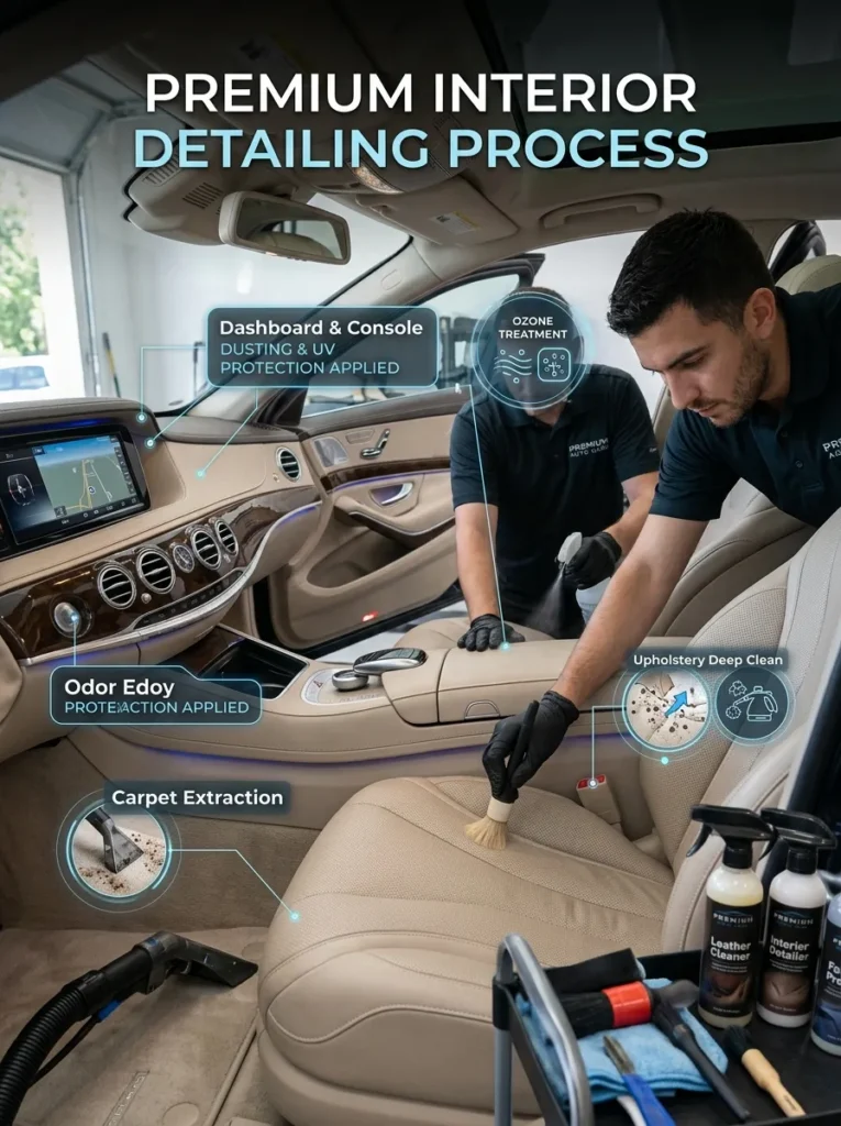 Premium Interior Car Detailing