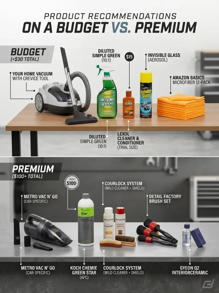 Product Recommendations On A Budget Vs  Premium
