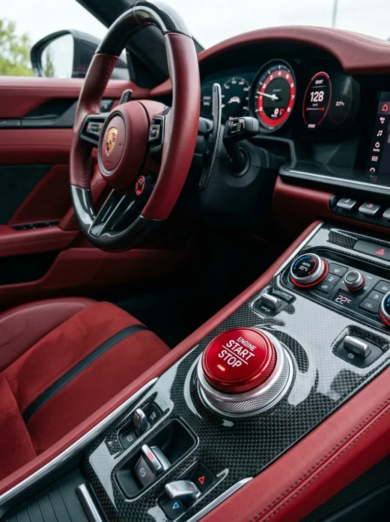 Red Start And Stop Button Cover