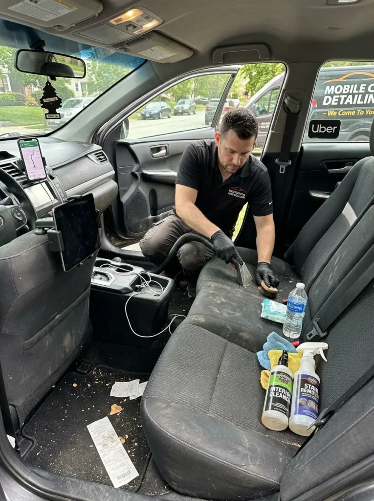 Ride Share Uberlyft Interior Detailing