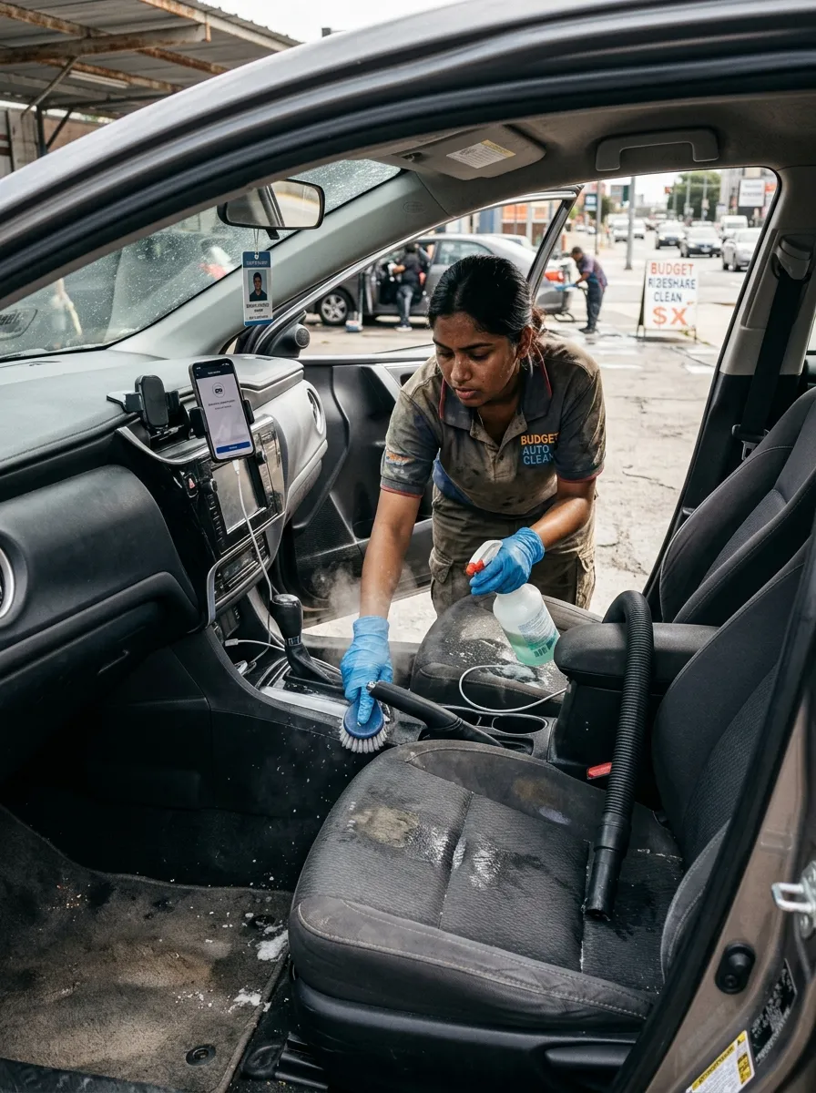 Rideshare Driver Special Car Interior Cleaning Near Me