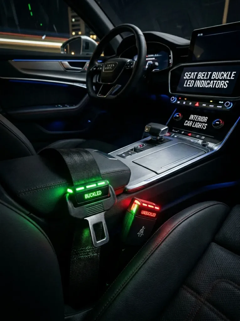Seat Belt Buckle Led Indicatorsseat Belt Buckle Led Indicators