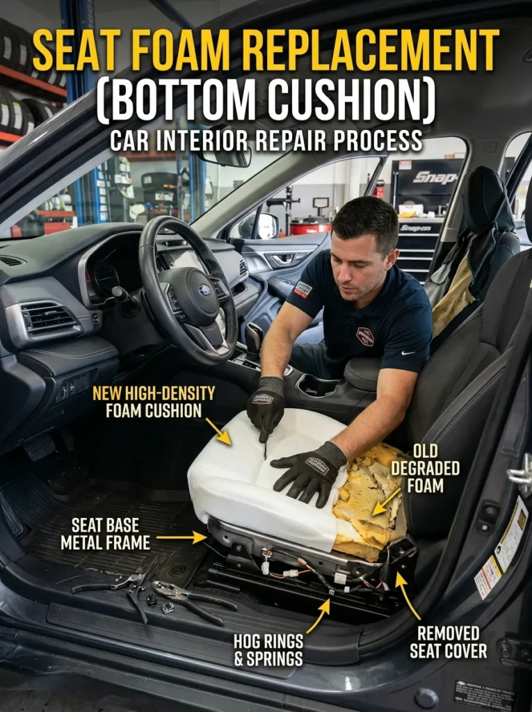 Seat Foam Replacement Bottom Cushion