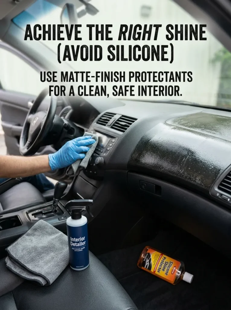 Silicone Dashboard Shine Protector Avoid