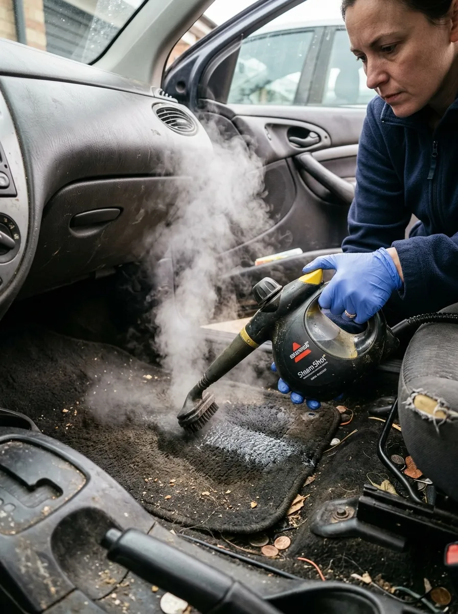 Steam Cleaner Interior Car Wash Interior