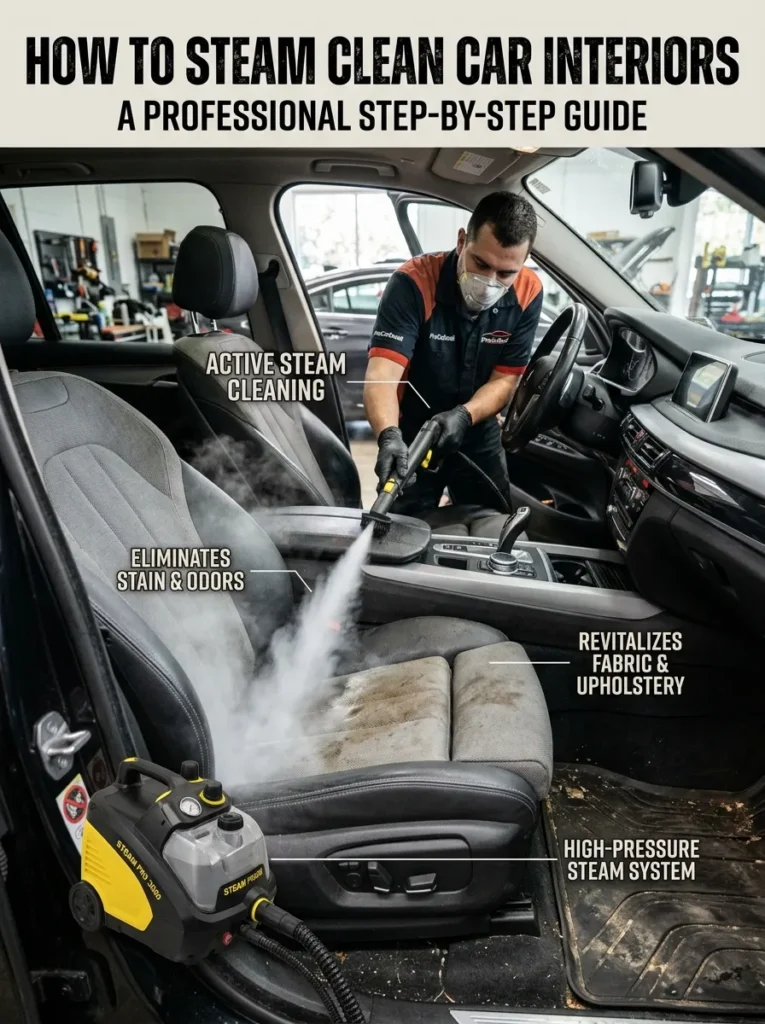Steam Cleaning For Interiors