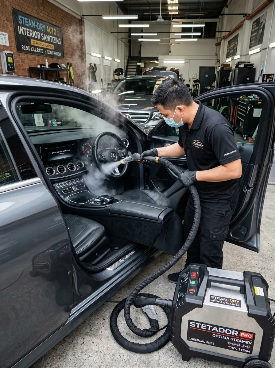 Steam Only Interior Sanitizing Service Car Interior Cleaning Near Me