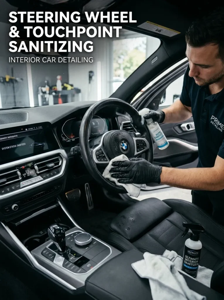 Steering Wheel Touchpoint Sanitizingsteering Wheel Touchpoint Sanitizing