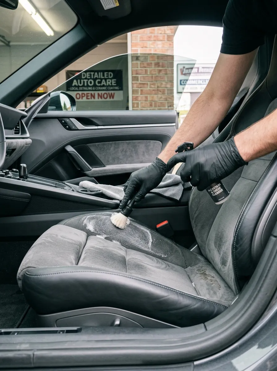 Suede Cleaning Car Interior Detailing Near Me