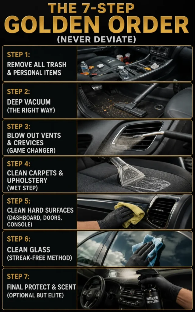 The 7 Step Golden Order Never Deviate