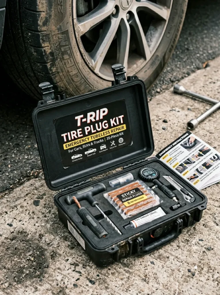 Tire Plug Kit Tubeless Repair