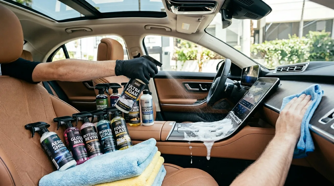 Top 25 Interior Car Cleaners of 2026: Easy, Simple & Powerful Foaming Sprays Compared