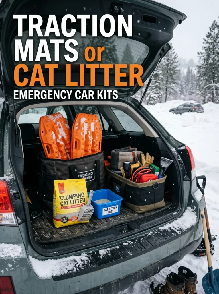 Traction Mats Or Cat Litter