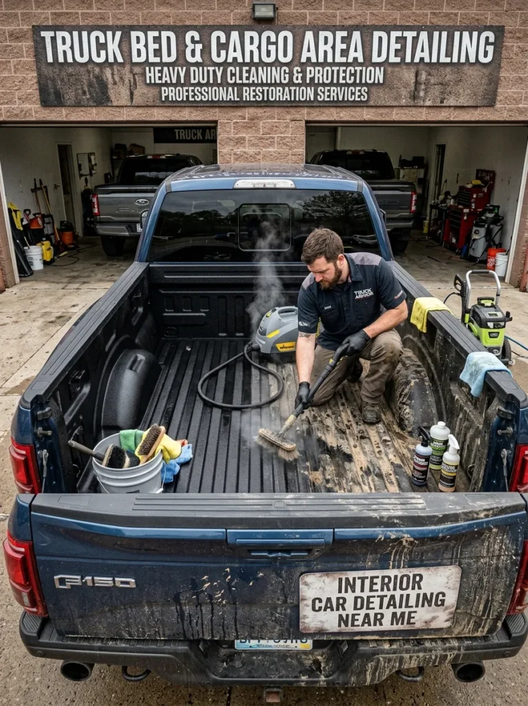 Truck Bed Cargo Area Detailing