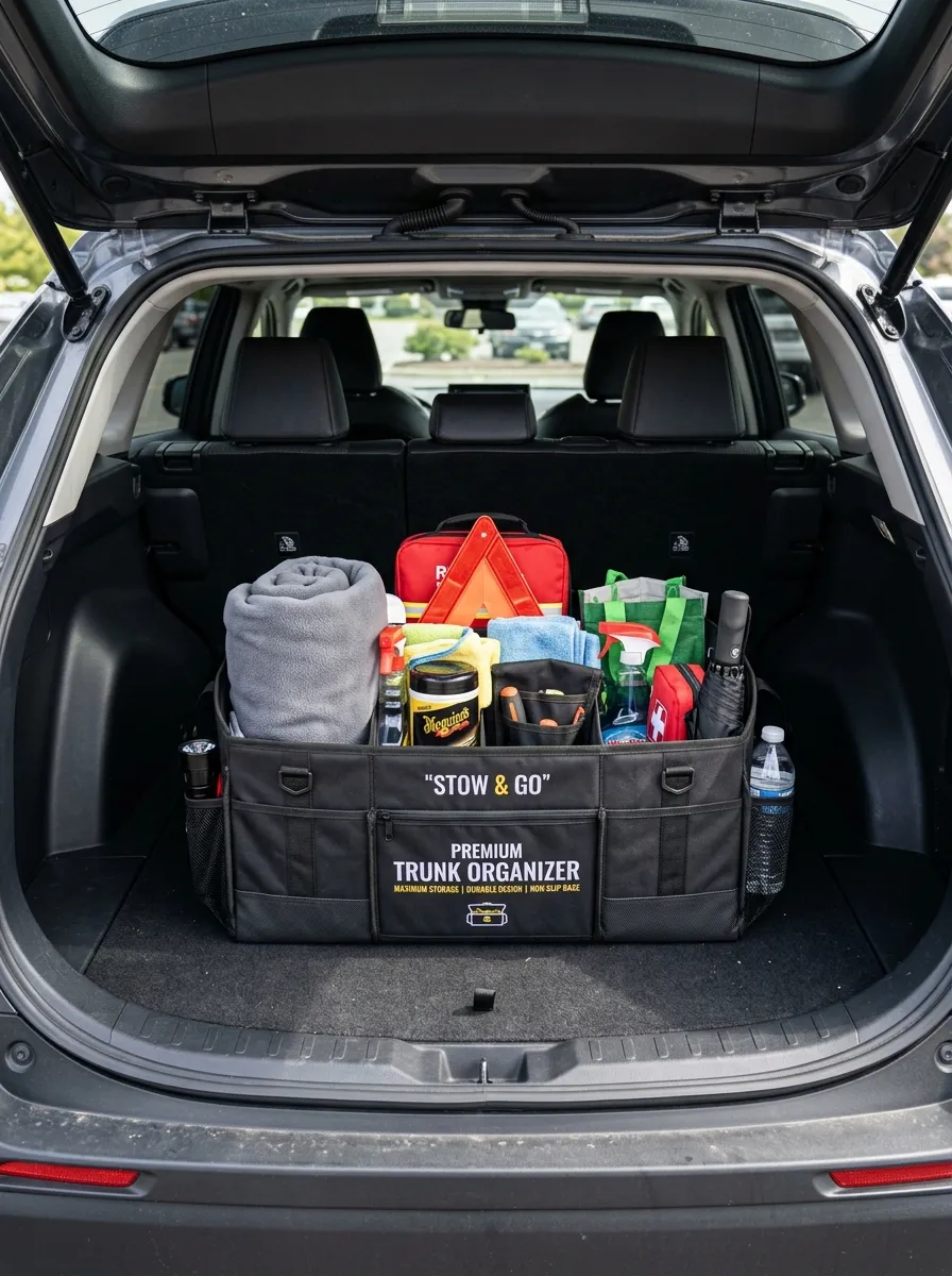 Trunk Organizer Interior Car