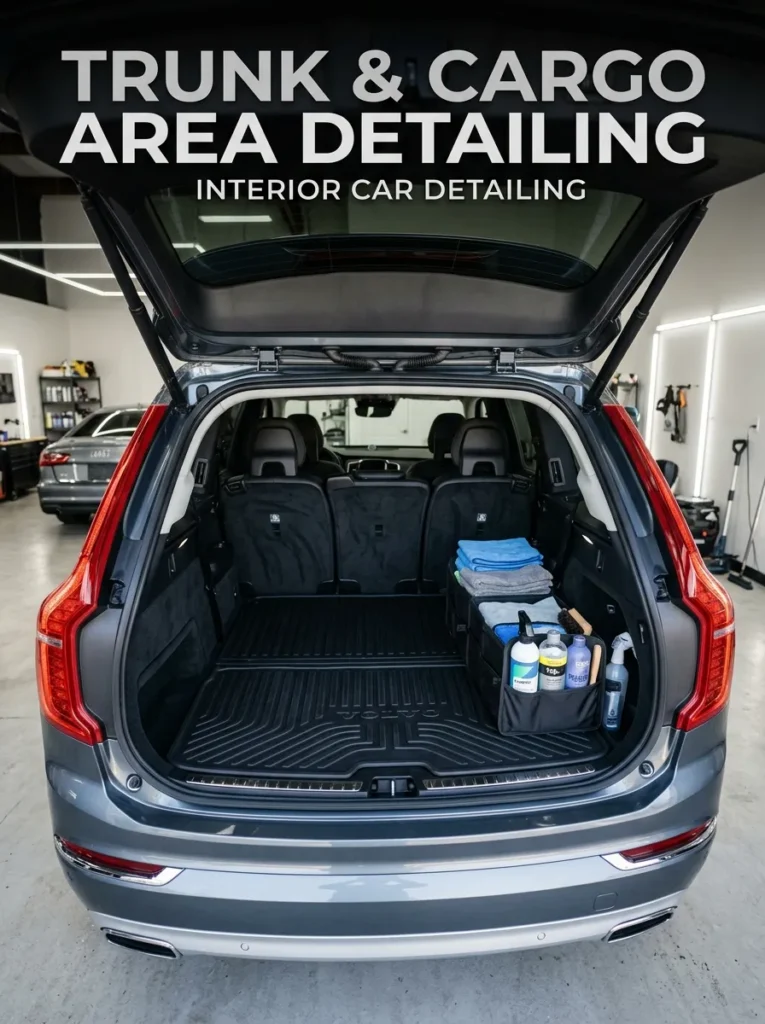 Trunk And Cargo Area Detailing Trunk And Cargo Area Detailing Trunk And Cargo Area Detailing