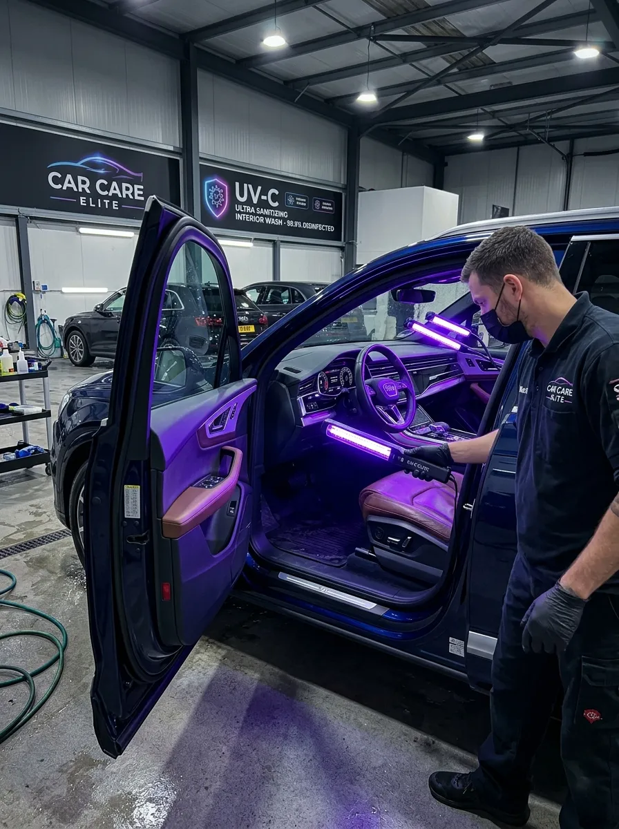 Uv C Sanitizing Interior Wash Interior Car Wash Near Me