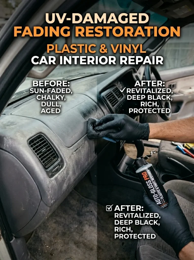 Uv Damaged Fading Restoration Plastic Vinyl