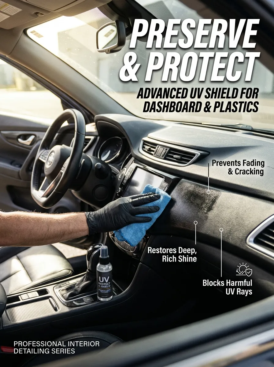 Uv Protection For Dashboard Plastics Car Interior Detailing