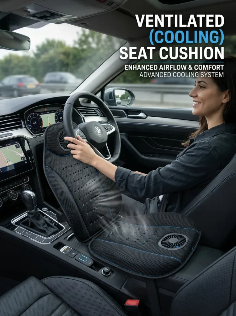 Ventilated Cooling Seat Cushion