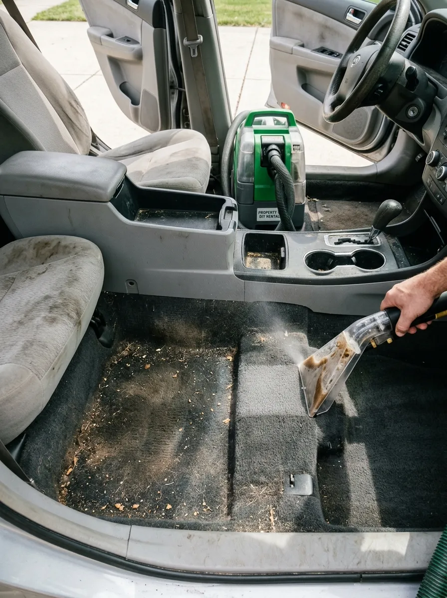 Weekend Warrior Diy Rental Car Interior Cleaning Near Me