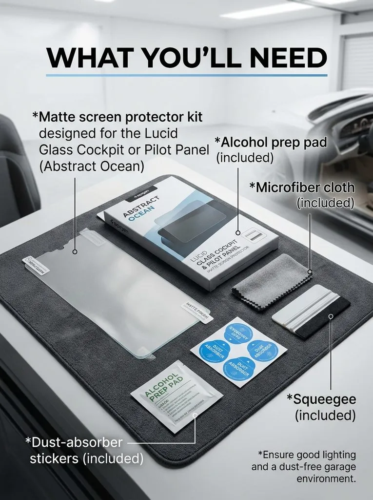 What Youll Need Lucid Car Interior