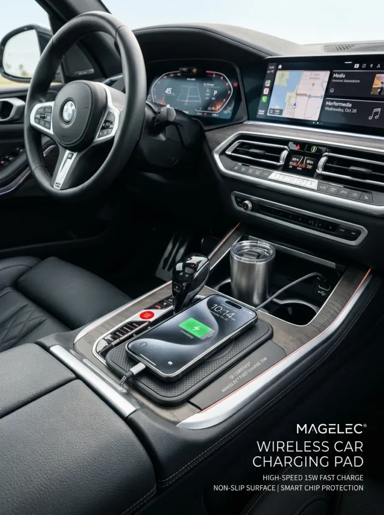 Wireless Car Charging Pad