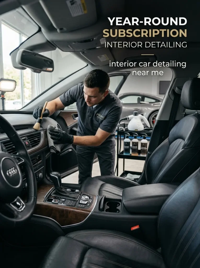 Year Round Subscription Interior Detailing