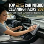 Top 25 Car Interior Cleaning Hacks 2026: Why Soft-Touch Surfaces Need Special Care