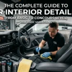The Complete Guide to Car Interior Detailing (From Basic to Concours Level) – 2026 Easy Variations