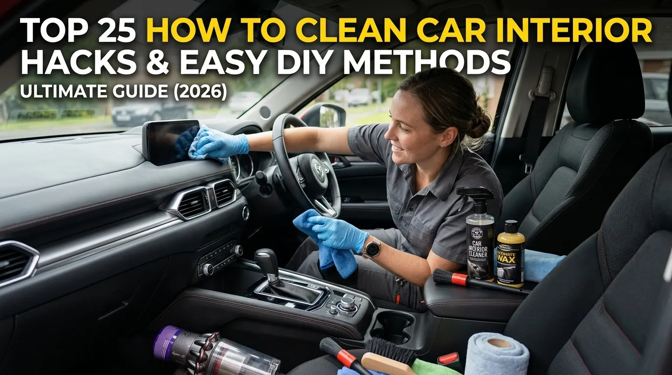 How To Clean Car Interior