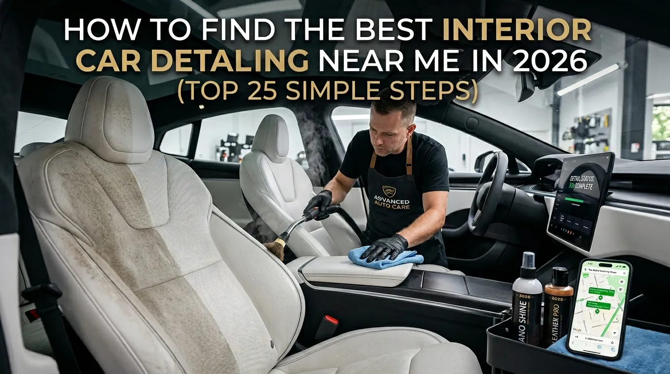 Interior Car Detailing Near Me
