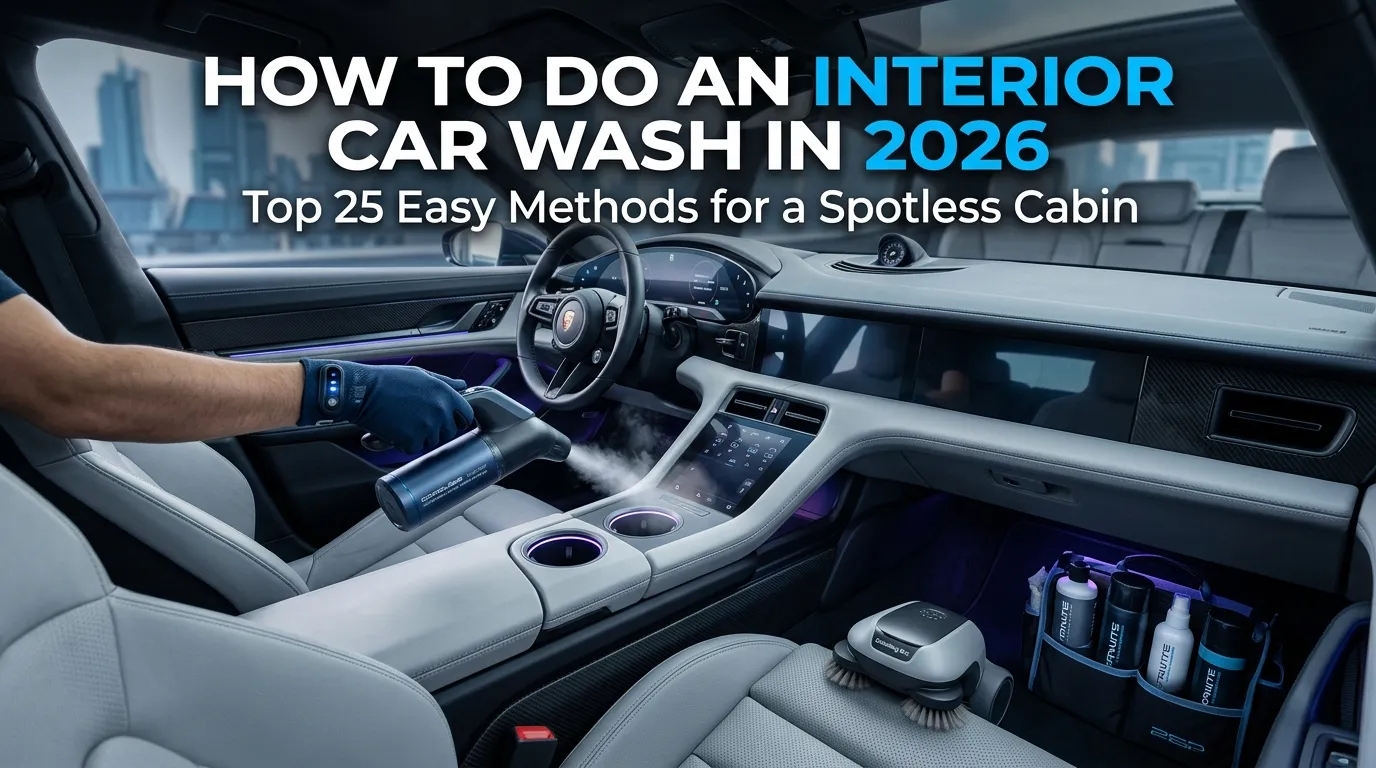 How to Do an Interior Car Wash in 2026: Top 25 Easy Methods for a Spotless Cabin