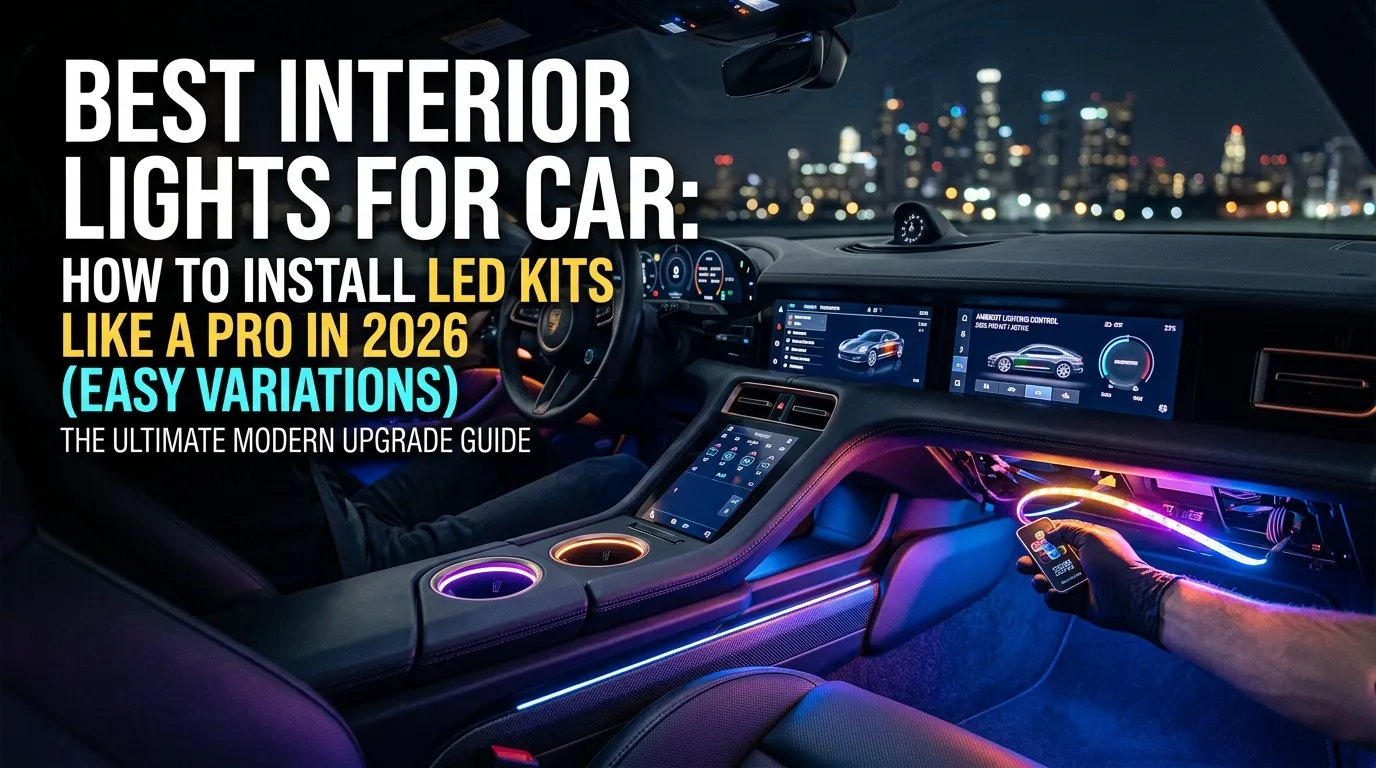 Best Interior Lights for Car: How to Install LED Kits Like a Pro in 2026 (Easy Variations)